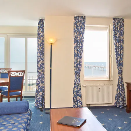 Apartament Seetelhotel Ostseeresidenz Bansin Mit Pool Und Unmittelbarer Strandnaehe